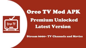 Oreo TV Mod APK (Premium Unlocked, Ad-Free) 1