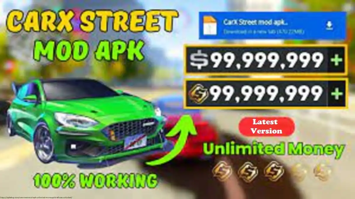 Carx Street Mod APK Unlimited Money and Gold