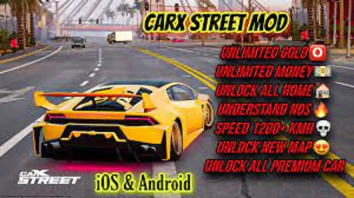 Carx Street Mod APK Unlimited Money and Gold