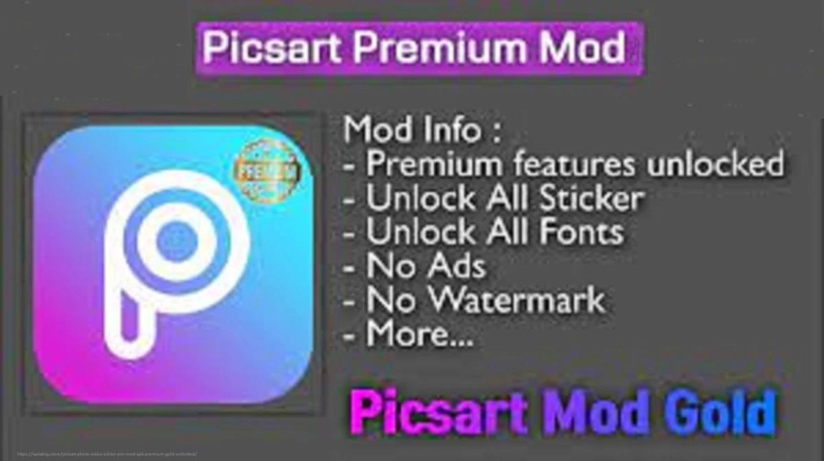 PicsArt Photo & Video Editor Gold Mod APK Premium Unlocked