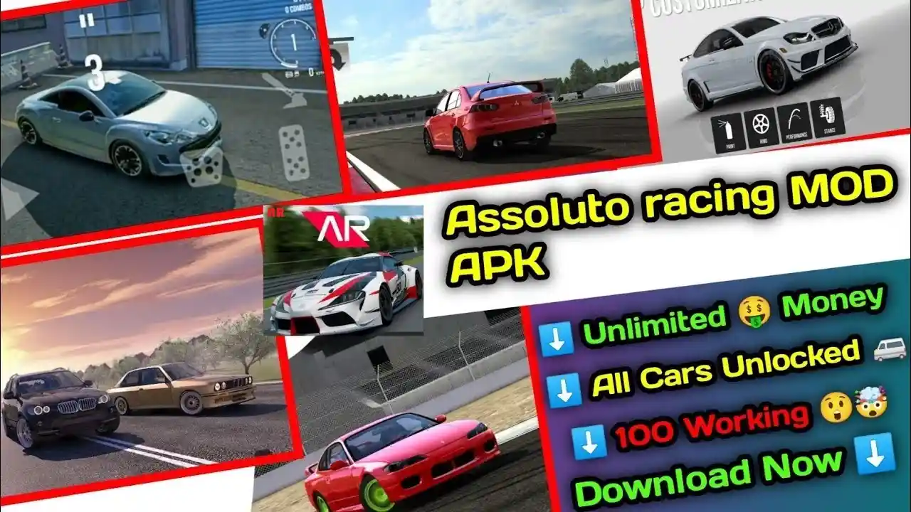 Assoluto Racing Mod APK All Cars Unlock Unlimited Money