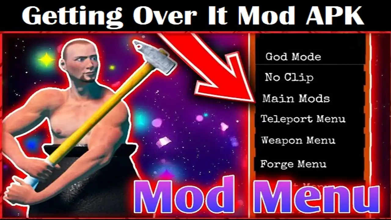 Getting Over It Mod APK Menu Unlocked
