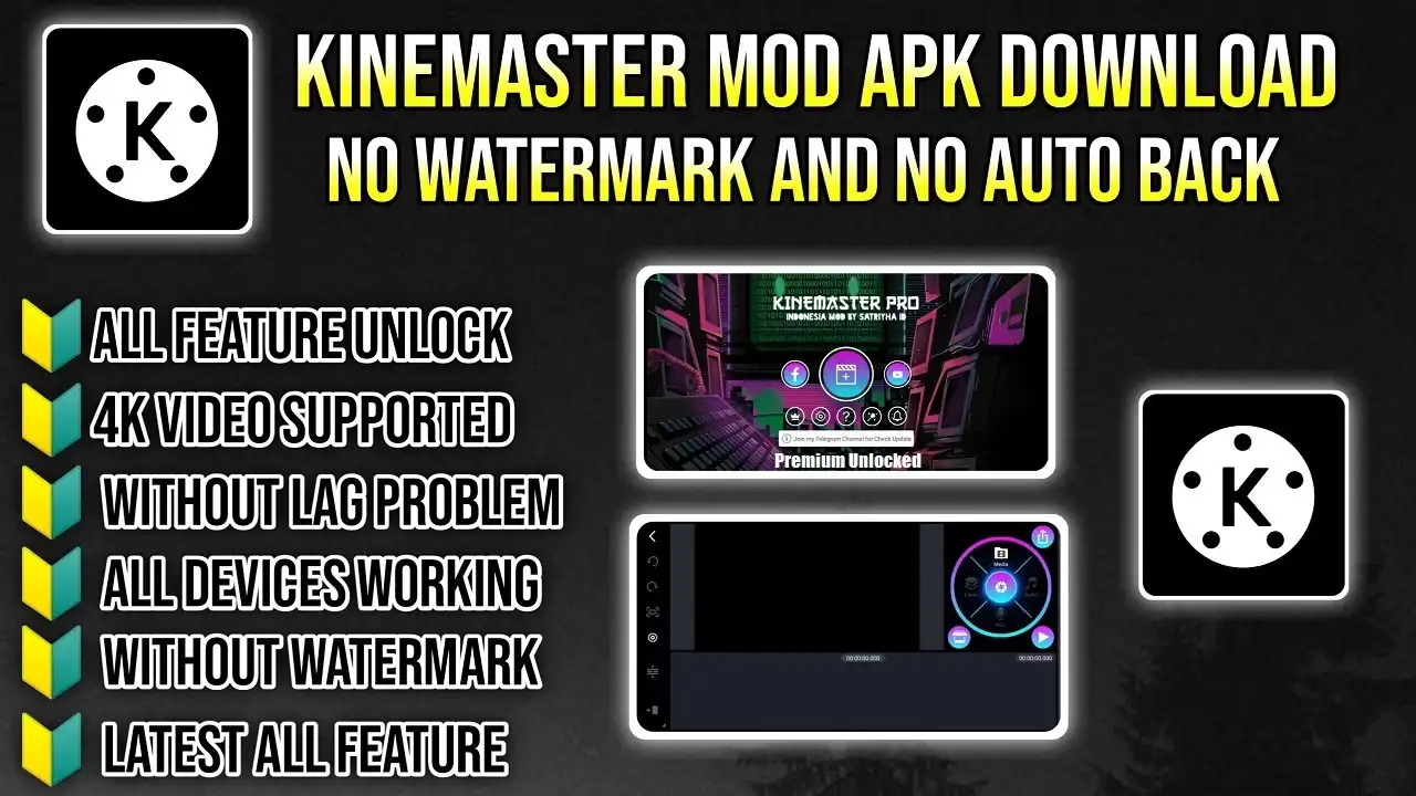 Kinemaster Pro Mod APK Premium Unlocked