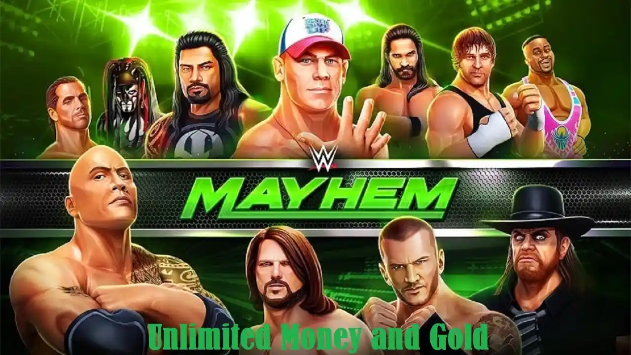 WWE Mayhem Mod APK Unlimited Money and Gold 1
