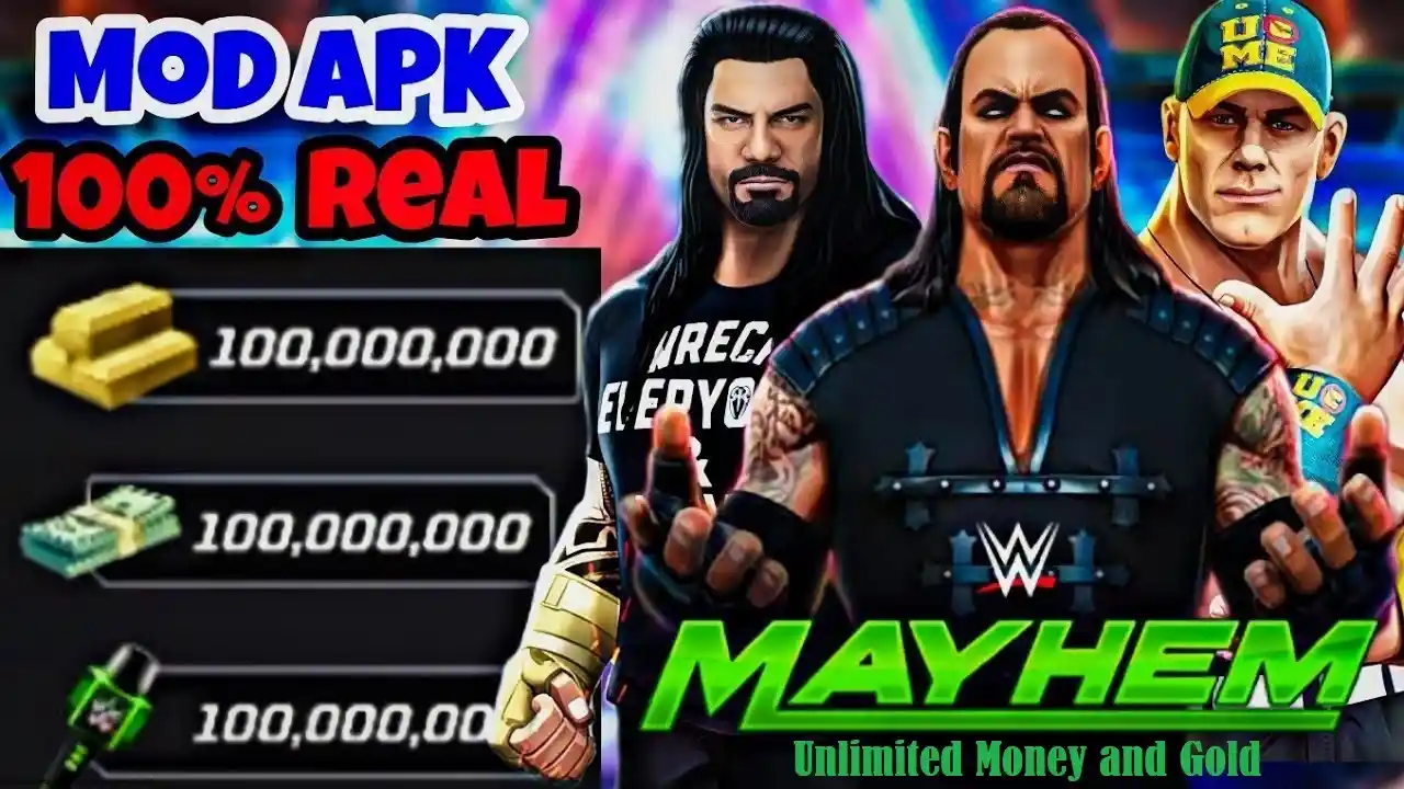 WWE Mayhem Mod APK Unlimited Money and Gold 4