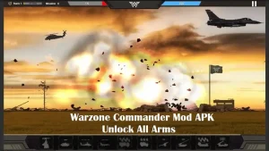 Warzone Commander Mod APK (Unlimited Money, Unlock All Arms) 1