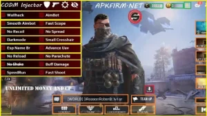 Call of Duty Mobile Mod APK V1.0.52 (Mega Menu, AimBot, ESP) 3