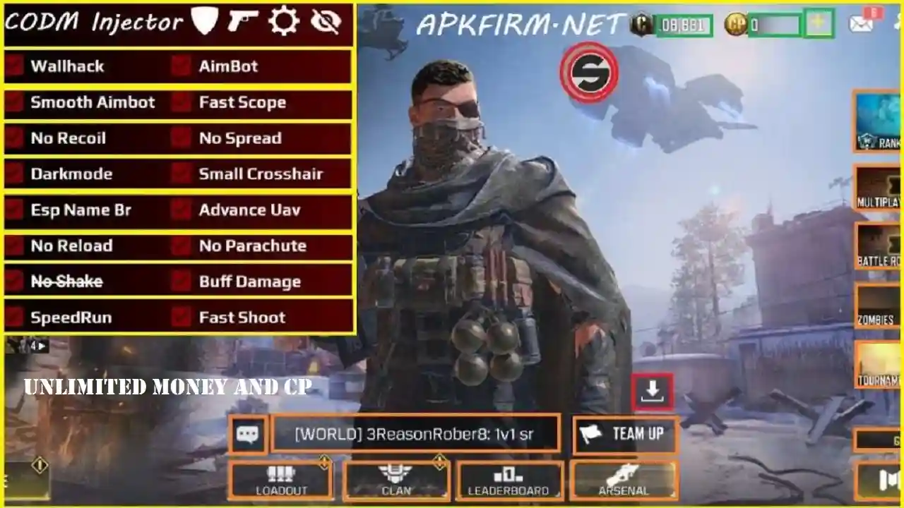 Call of Duty Mobile Mod APK Unlimited Money and CP 4