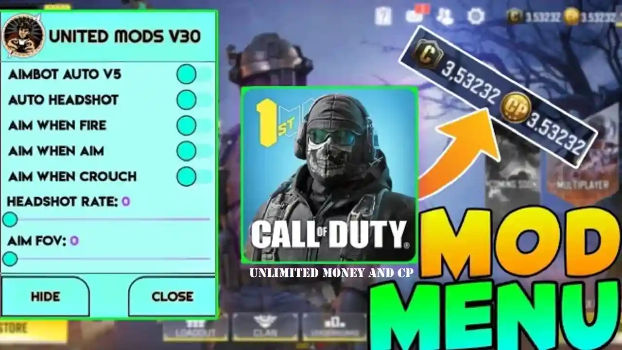 Call of Duty Mobile Mod APK Unlimited Money and CP 5