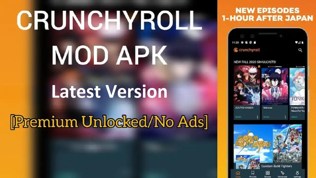 Crunchyroll Mod APK Premium Unlocked 1