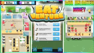Eatventure Mod APK V1.43.0 (Unlimited Diamonds and Money) 3