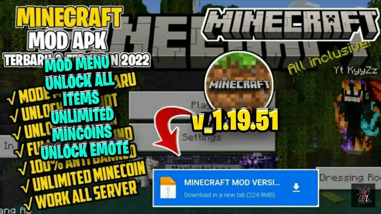 Minecraft Mod APK Unlimited Items