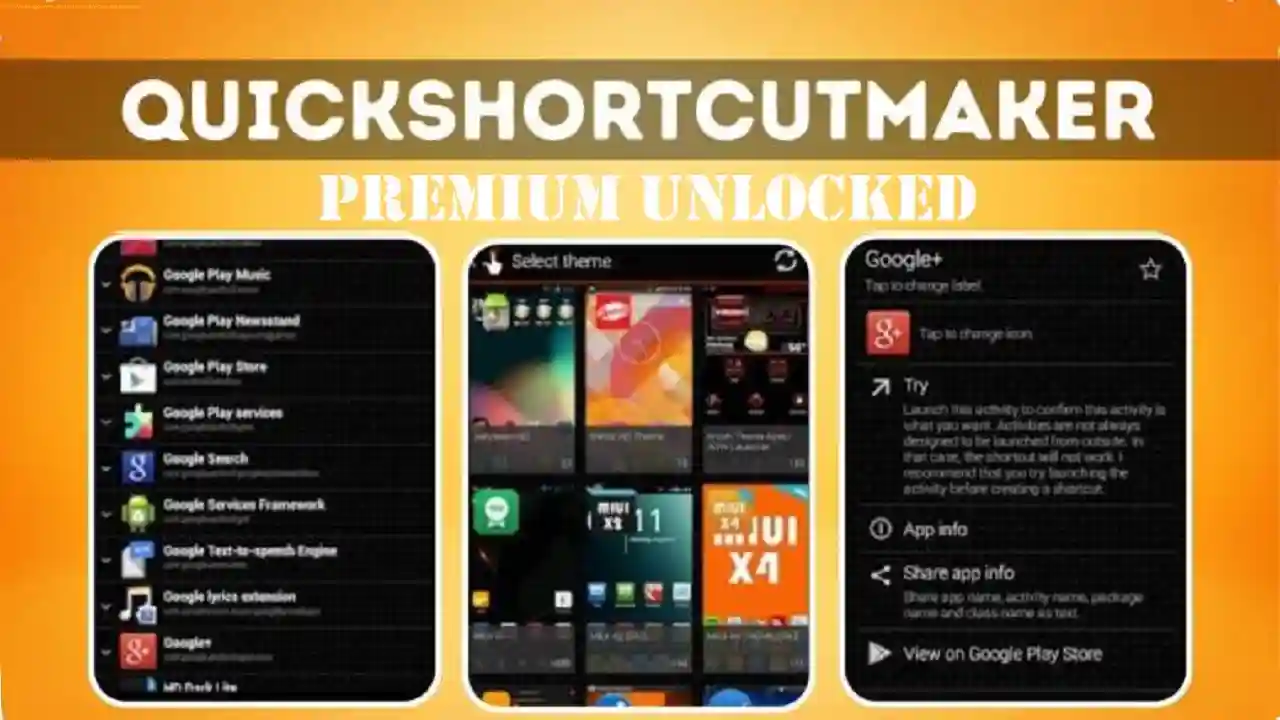 Quick Shortcut Maker Mod APK Premium Unlocked 4