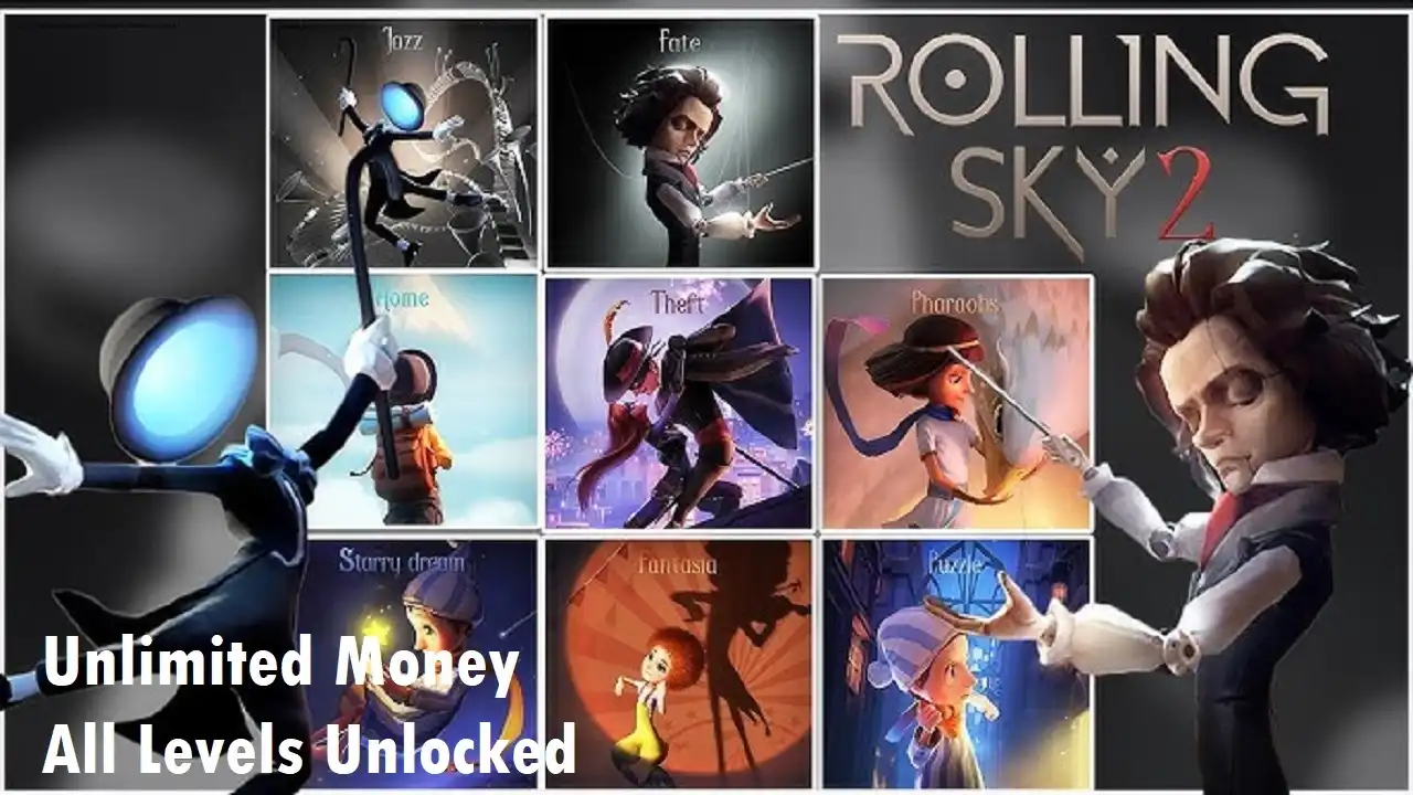 Rolling Sky 2 Dream Mod APK Unlimited Money