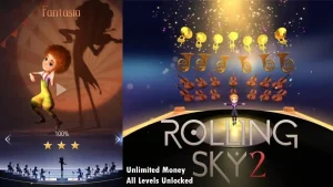 Rolling Sky 2 Dream Mod APK V1.0.1 (Unlimited Money) 2