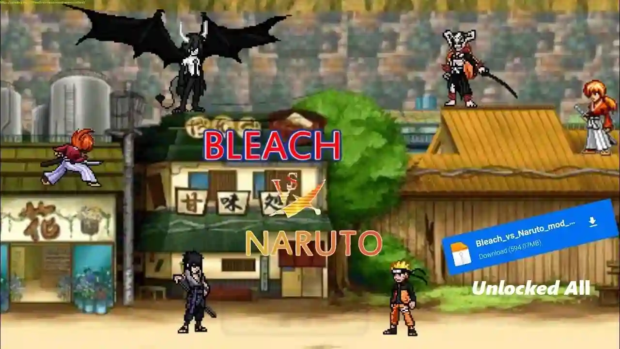 Bleach VS Naruto Mod APK Unlock All