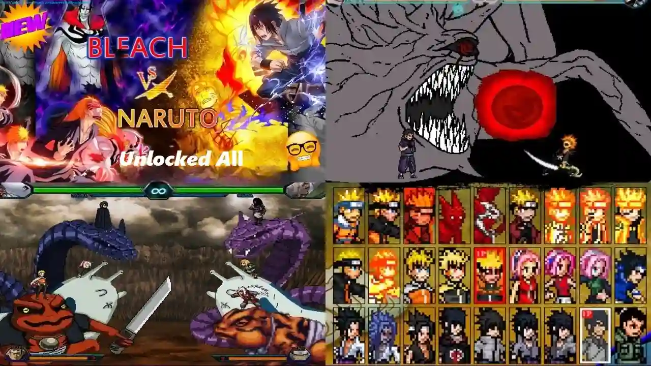 Bleach VS Naruto Mod APK Unlock All