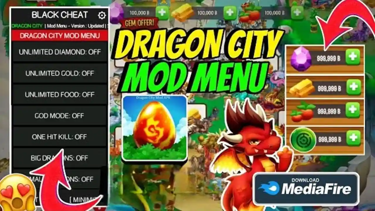 Dragon City Mod APK Unlimited Money and Gems