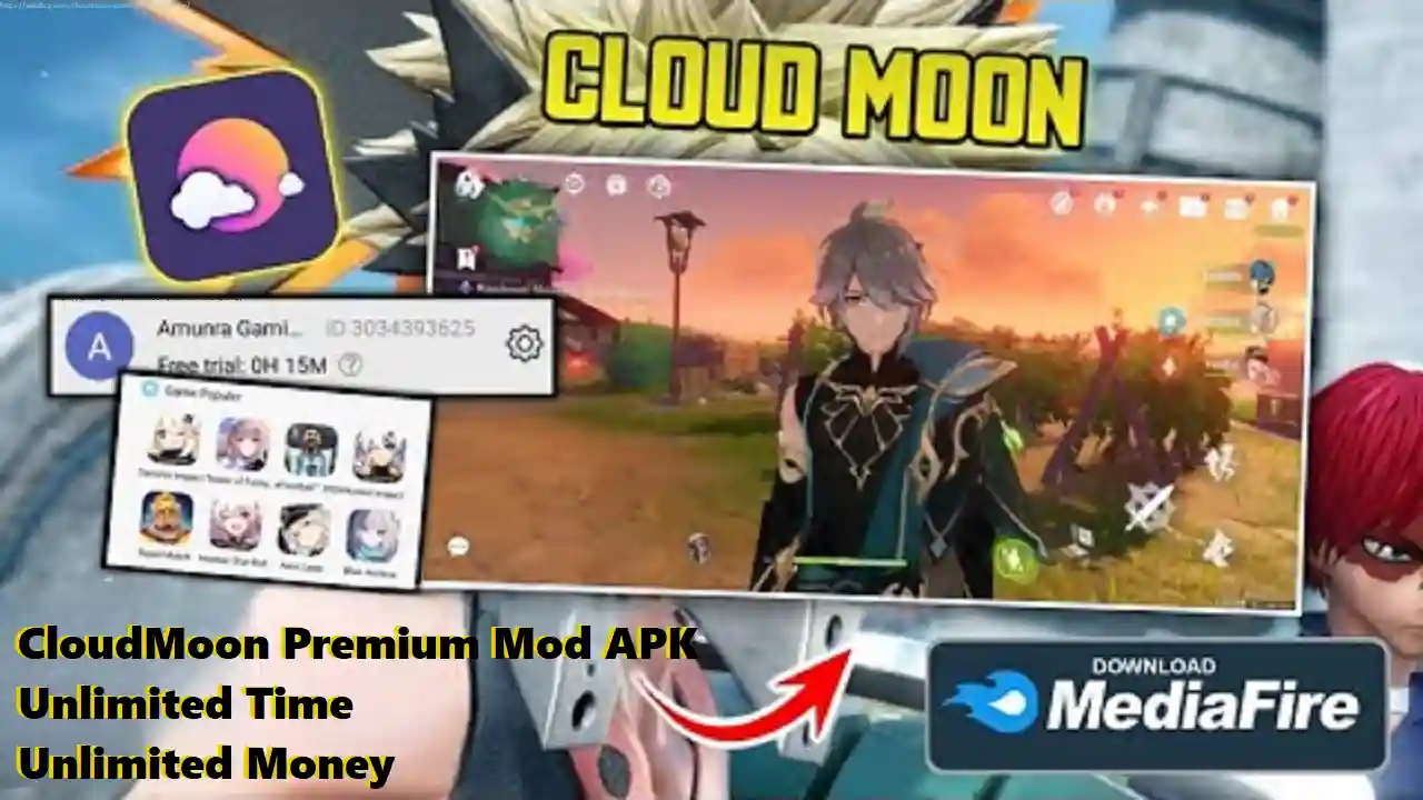 CloudMoon Premium Mod APK Unlimited Time