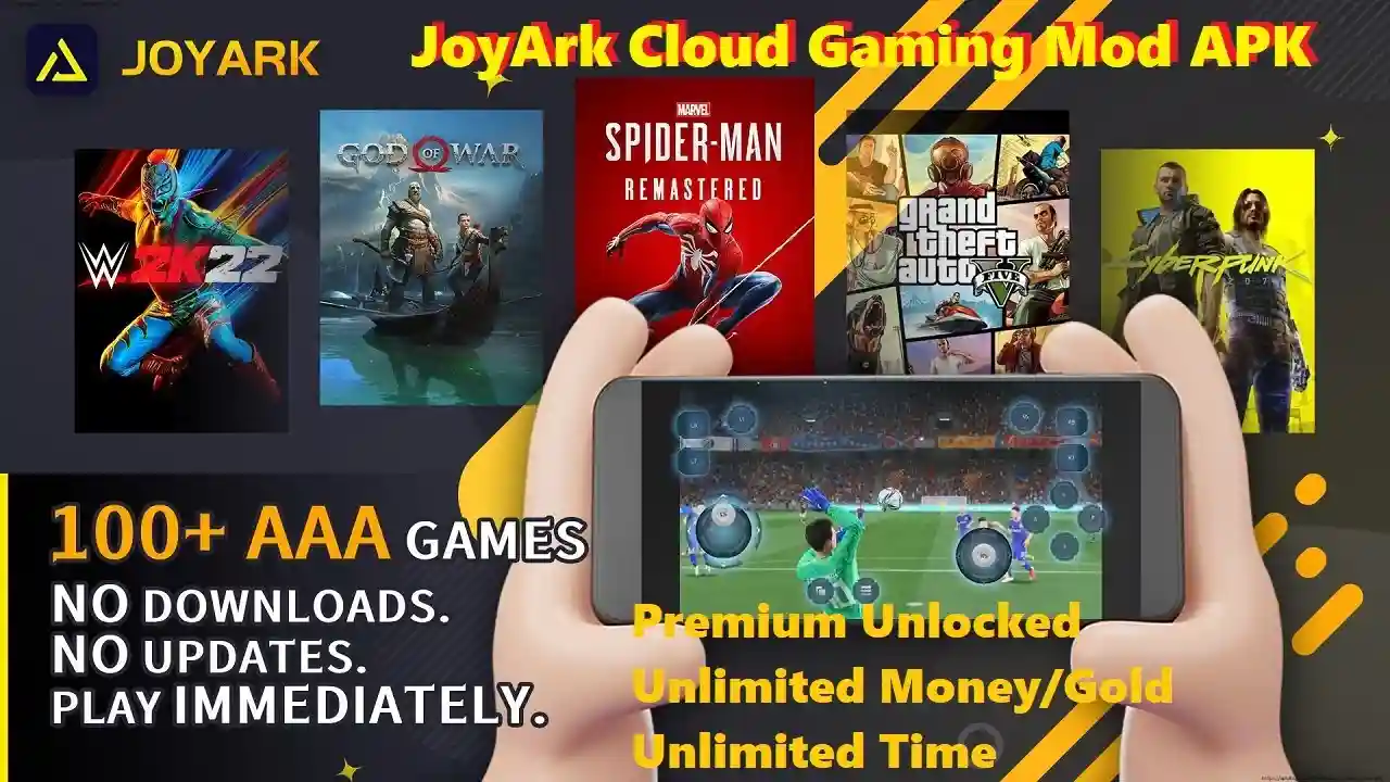 JoyArk Cloud Gaming Mod APK Unlimited Time