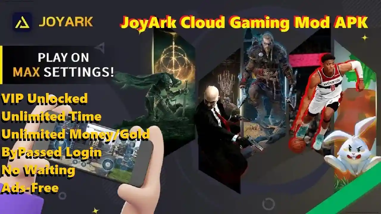 JoyArk Cloud Gaming Mod APK Unlimited Time