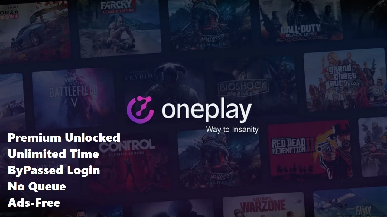 OnePlay Cloud Gaming Mod APK VIP Unlocked 3