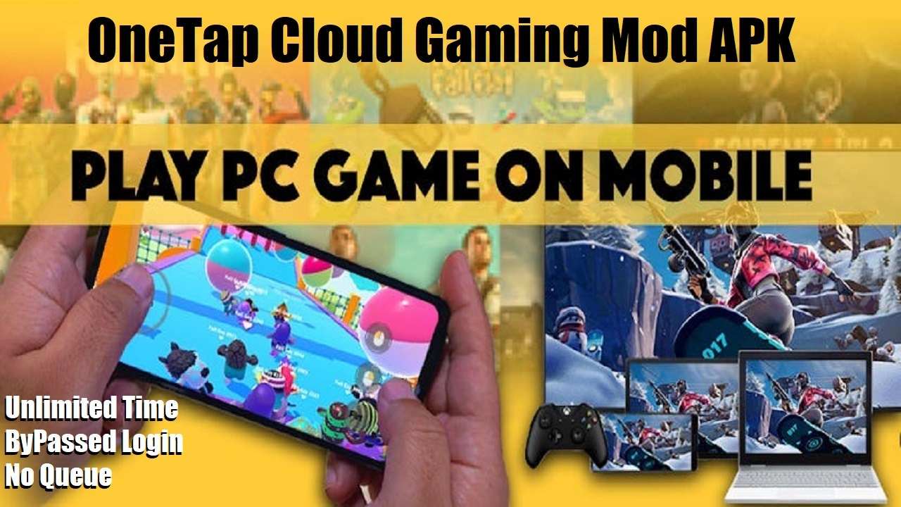 OneTap Cloud Gaming Mod APK Unlimited Time 3