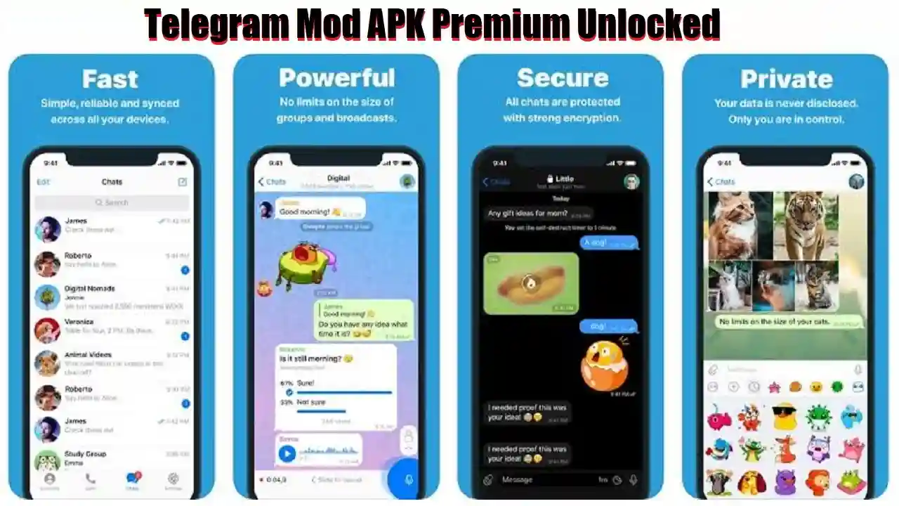 Telegram Mod APK Pro Unlocked 4