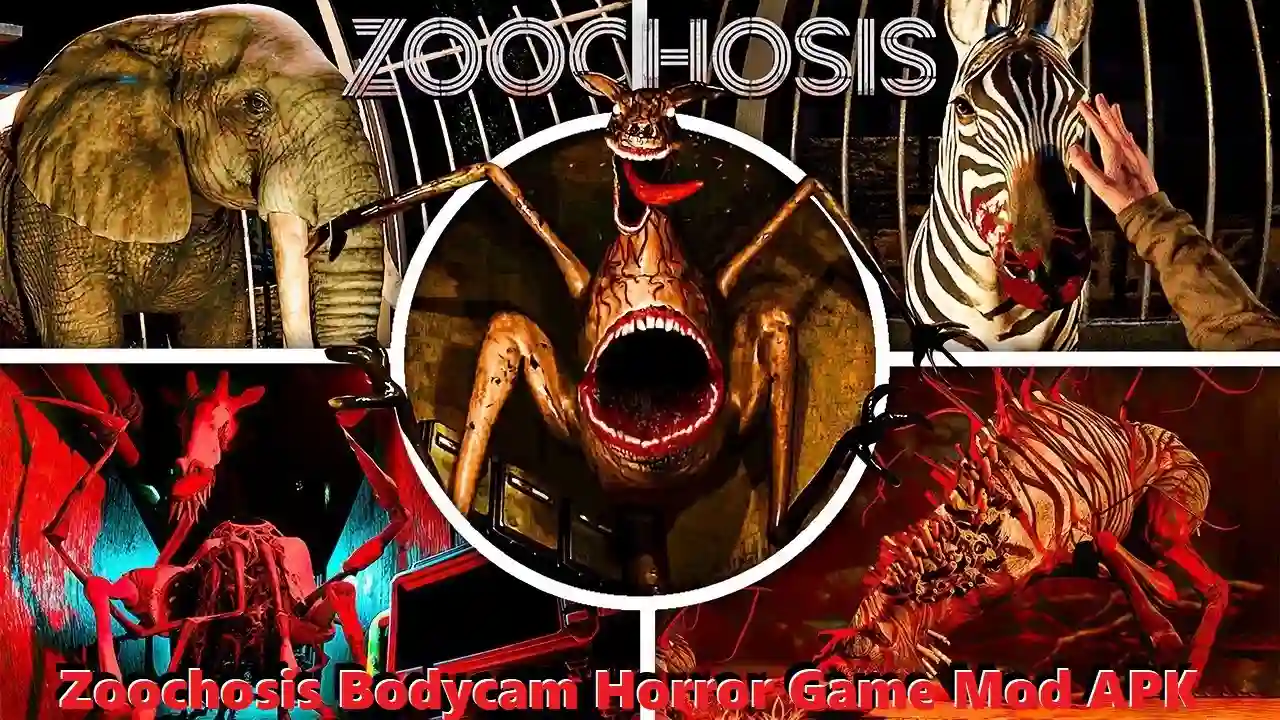 Zoochosis Bodycam Horror Game Mod APK New Creepy