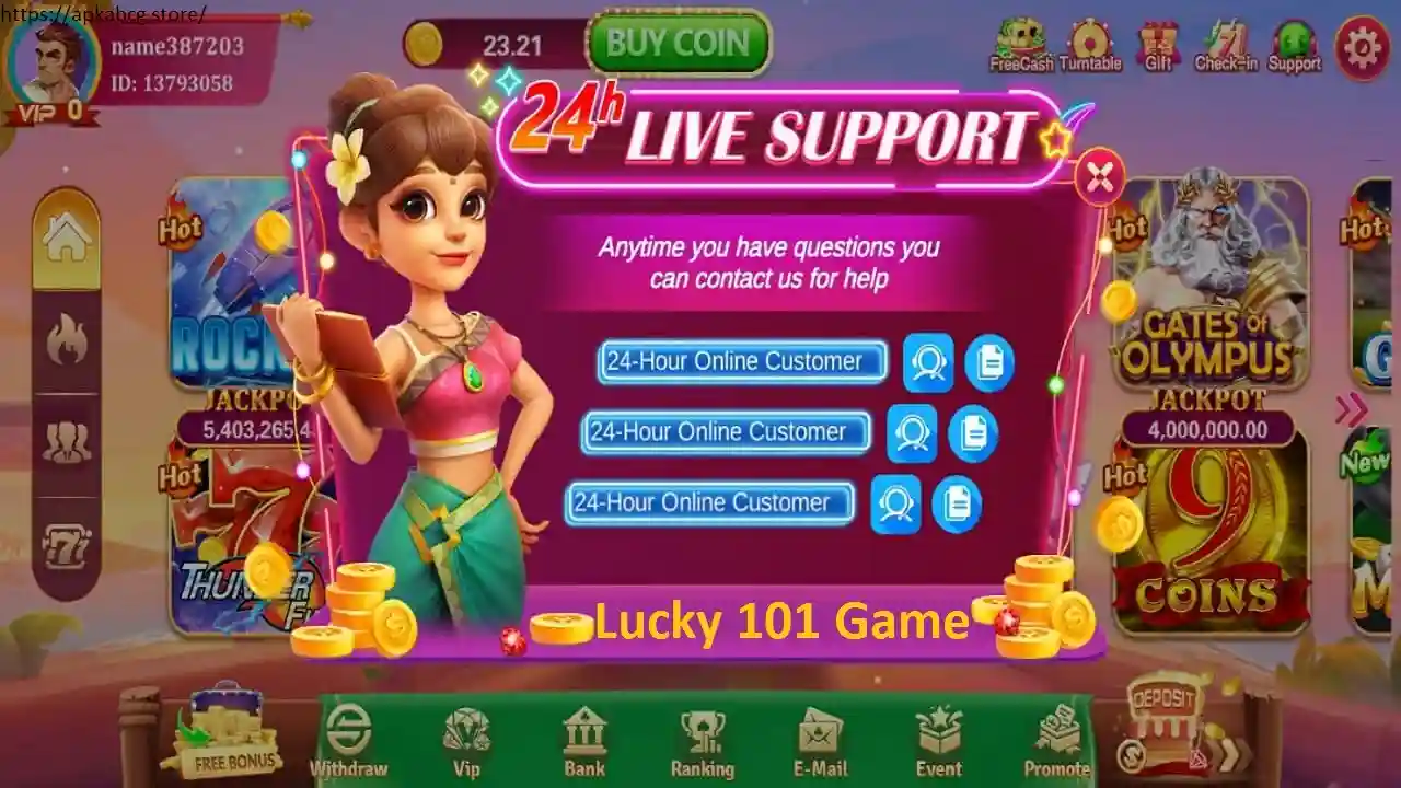 Lucky 101 Game