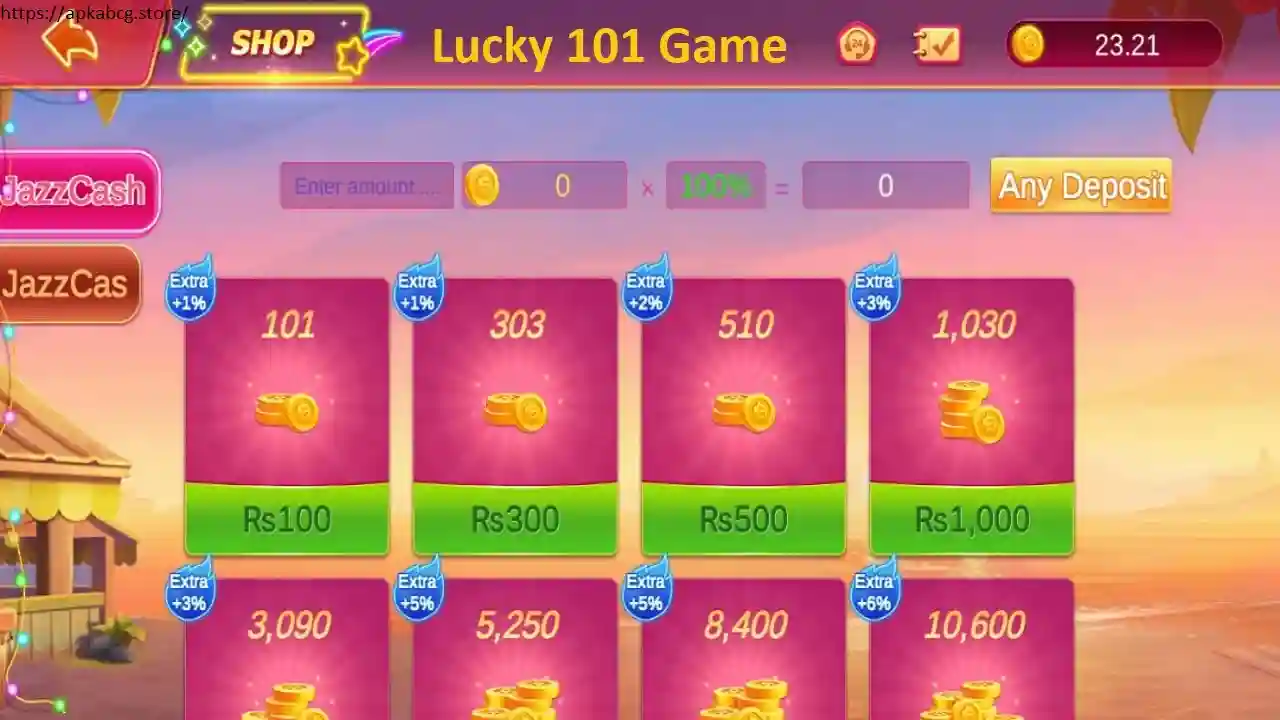 Lucky 101 Game