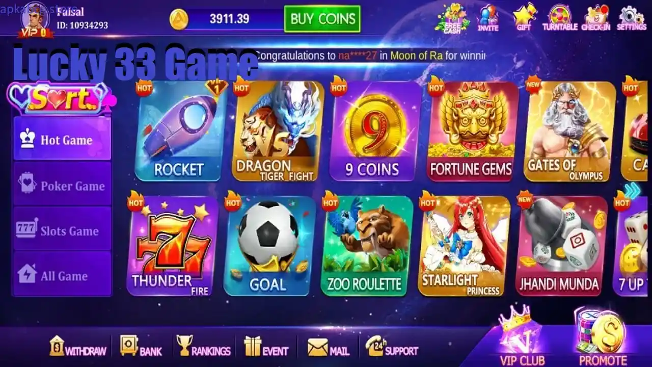 Lucky 33 Game APK
