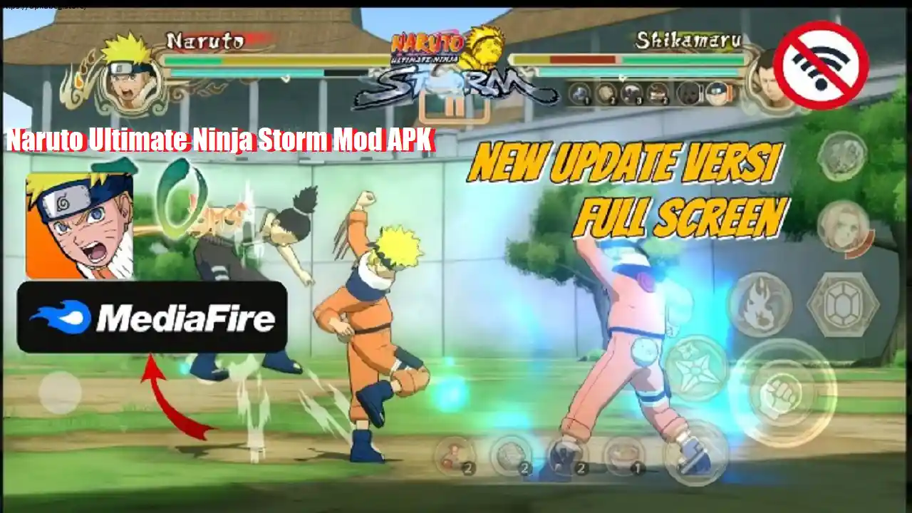Naruto Ultimate Ninja Storm Mod APK Unlocked All Characters