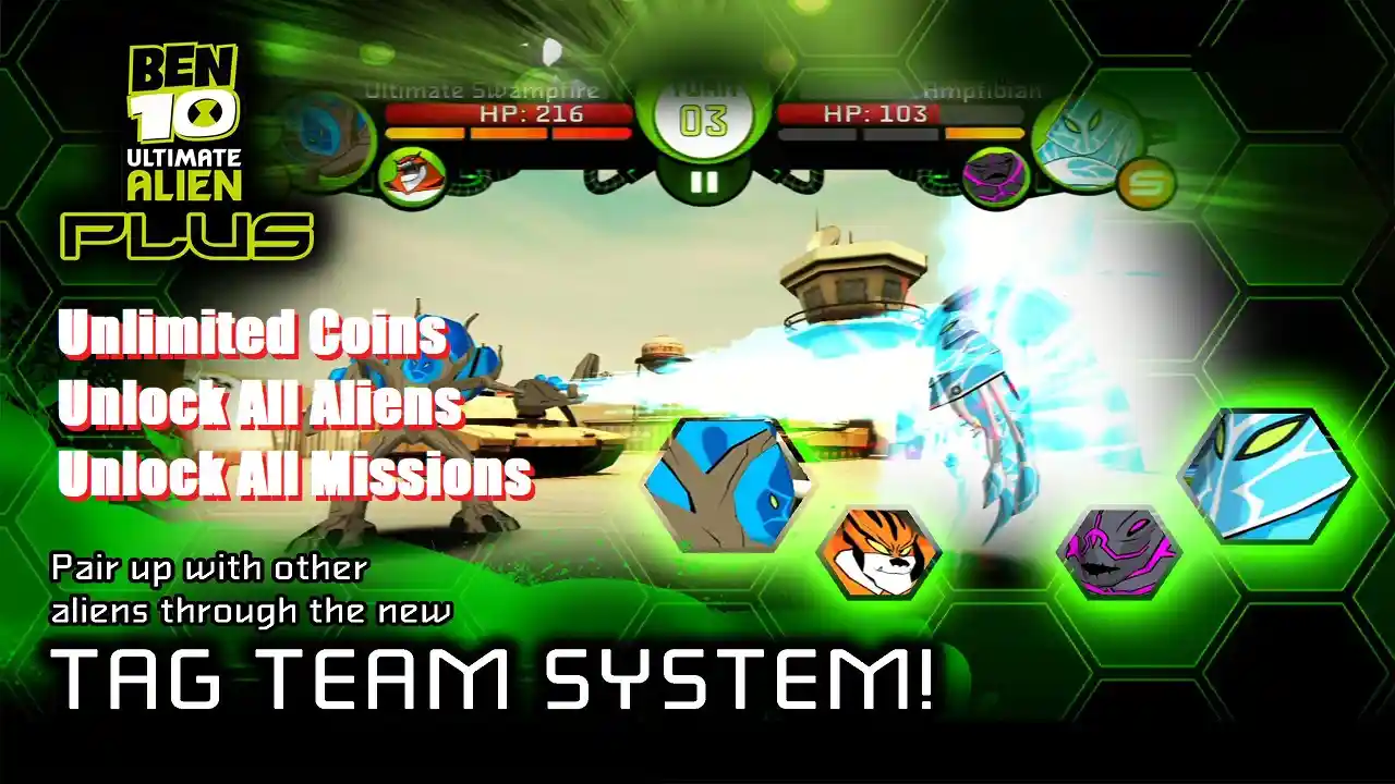 Ben 10 Xenodrome Mod APK Unlimited Money