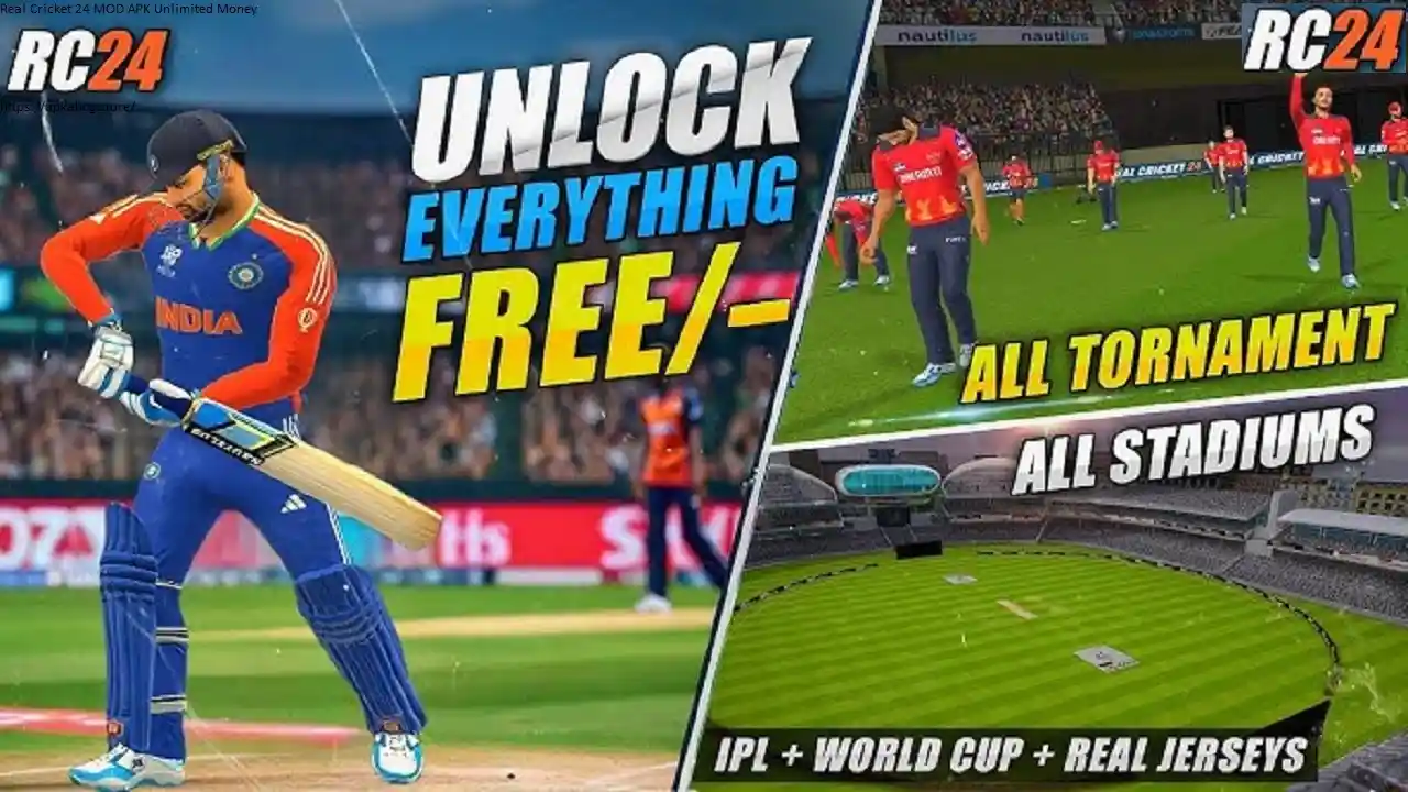 Real Cricket 24 MOD APK Unlimited Money