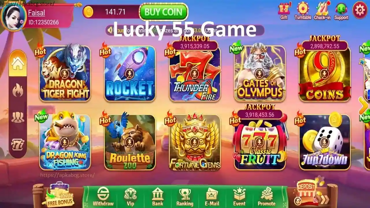 Lucky 55 Game APK