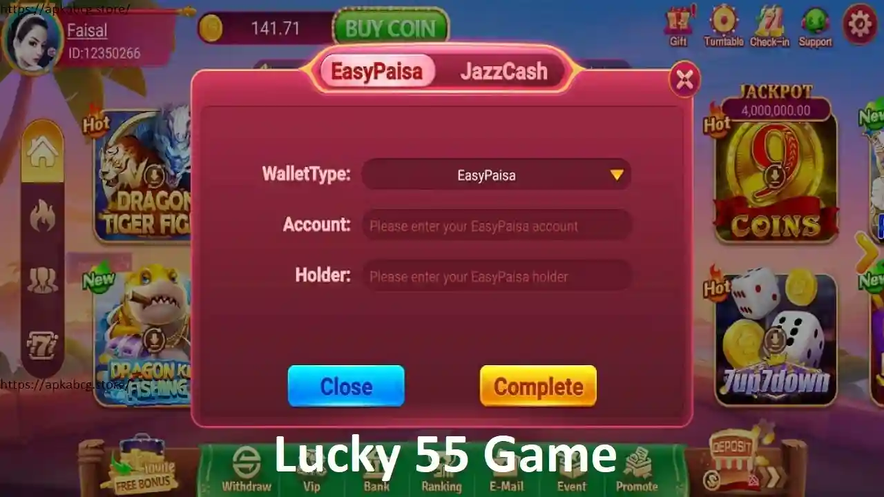 Lucky 55 Game APK