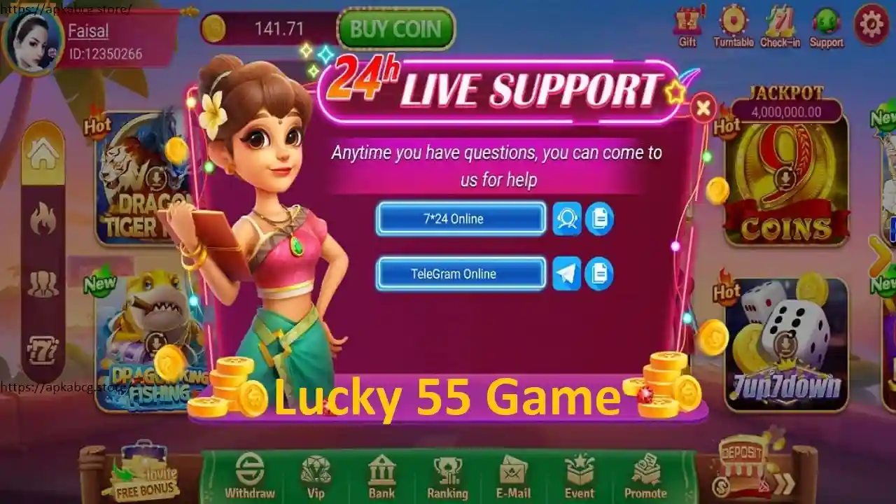 Lucky 55 Game APK