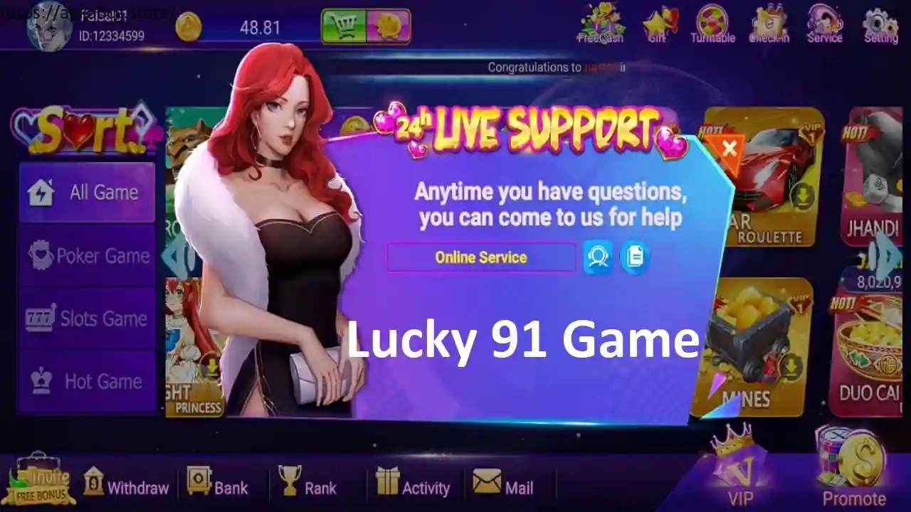 Lucky 91 Game APK