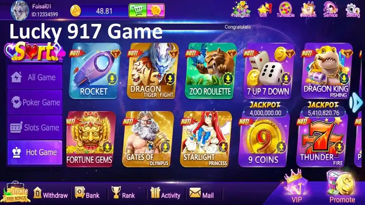 Lucky 917 Game APK